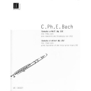 Bach Sonate a-Moll Wg 132 Fl&ouml;te Solo UE18027