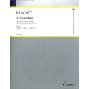 Blavet 6 Sonaten op 2 Vol 1 Flöte Bass Continuo FTR164