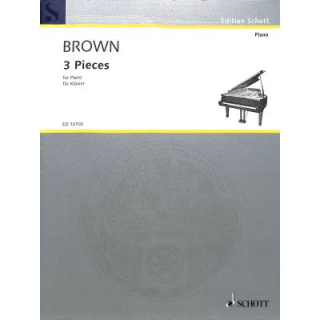 Brown 3 Pieces Klavier ED10702