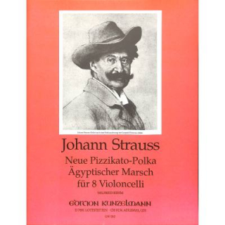 Strauss Neue Pizzikato-Polka Ägyptischer Marsch 8 Violoncell GM1262