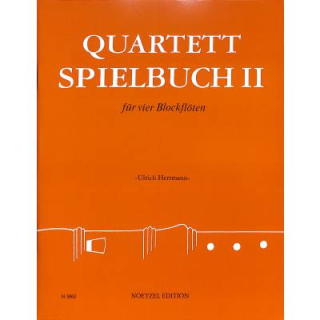 Herrmann Quartett Spielbuch 2 vier Blockflöten N3962