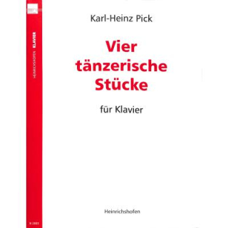 Pick Vier tänzerische Stücke Klavier N2603