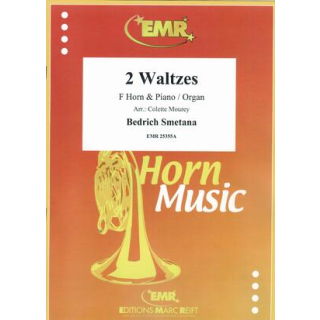 Smetana 2 Waltzes Horn Klavier (Orgel) EMR25355A