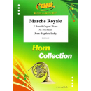 Lully Marche Royale Horn Klavier (Orgel) EMR56463