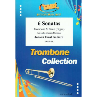 Galliard 6 Sonatas Posaune Klavier EMR2145L