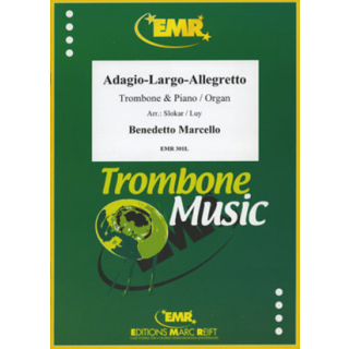 Marcello Adagio-Largo-Allegretto Posaune Klavier EMR301L