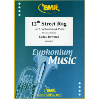 Bowman 12th Street Rag 1-2 Euphoniums Klavier EMR14592