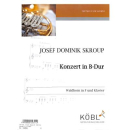Skroup Konzert B-Dur Horn Klavier DW351