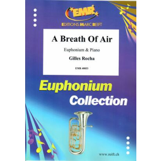 Rocha A Breath of Air Euphonium Klavier EMR40853