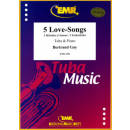Gay 5 Love-Songs Tuba Klavier EMR4356