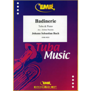 Bach Badinerie Tuba Klavier EMR19222