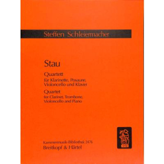 Schleiermacher Stau Quartett KLAR POS VC KLAV EB2476