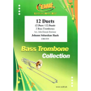 Bach 12 Duets 2 Bass Trombones EMR45739