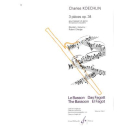 Koechlin 3 Pieces op 34 Fagott Klavier GB4689