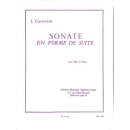 Casterede Sonate en Forme de Suite Flöte Klavier...