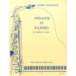 Chailleux Andante et Allegro Altsax Klavier AL22177