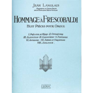 Langlais Hommage a Frescobaldi Orgel AL27896