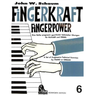 Schaum Fingerkraft Band 6 Klavier BOE3943
