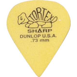 Dunlop Tortex Sharp Plektren 0,73mm 6 Stück