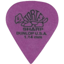 Dunlop Tortex Sharp Plektren 1,14mm 6 Stück