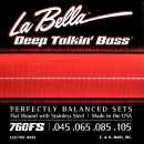 La Bella 760FS Deep Talkin Bass Saitensatz für E-Bass