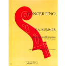 Kummer Concertino Cello Klavier DF986