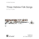 Coen Three Hebrew Folk Songs 4 Flöten DHP1013016-070