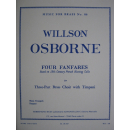 Osborne Four Fanfares 3 Trompeten und Timpani AL28325