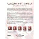 Bacewicz Concertino G-Dur Violine Klavier CD DHP1084589