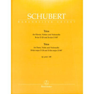 Schubert Trios Violine Cello Klavier BA5626