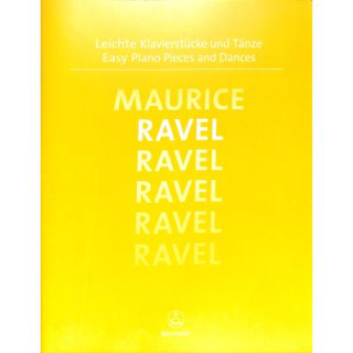 Ravel Leichte Klavierstücke und Tänze BA6580