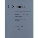 Stamitz Violakonzert 1 D-Dur Viola Klavier HN758