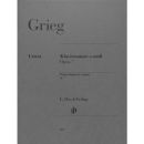 Grieg Sonate e-Moll op 7 Klavier HN604