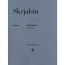 Scrjabin 24 Preludes op 11 Klavier HN484
