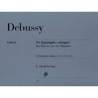 Debussy 6 Epigraphes Antiques Klavier zu 4 Händen HN408