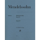 Mendelssohn Bartholdy Klavierwerke 2 HN861