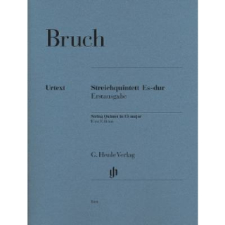 Bruch Quintett Es-Dur 2 Violinen 2 Violen Violoncello HN844