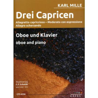 Mille 3 Capricen Oboe Klavier CFS4556