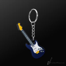E-Gitarre Schlüsselanhänger farbig