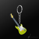 E-Gitarre Schlüsselanhänger farbig