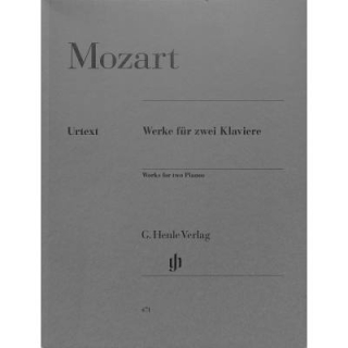 Mozart Werke für zwei Klaviere HN471