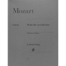 Mozart Werke für zwei Klaviere HN471