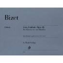 Bizet Jeux denfants op 22 Klavier zu 4 Hände HN609