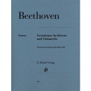 Beethoven Variationen Klavier Violoncello HN913