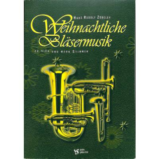 Zöbeley Weihnachtliche Bläsermusik VS2141