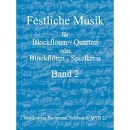 Festliche Musik 2 Blockflöten-Quartett MVB22