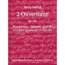 Purcell 2 Ouvertüren Blockflöten-Quartett MVB45