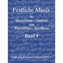 Festliche Musik 4 Blockflöten-Quartett MVB24