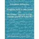 Rautavaara Banqueting music for Duke Johan op 4 Blockflöten-Quartett MVB73