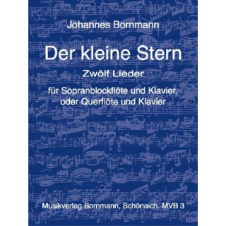 Bornmann Der kleine Stren Sopranblockflöte Klavier MVB03